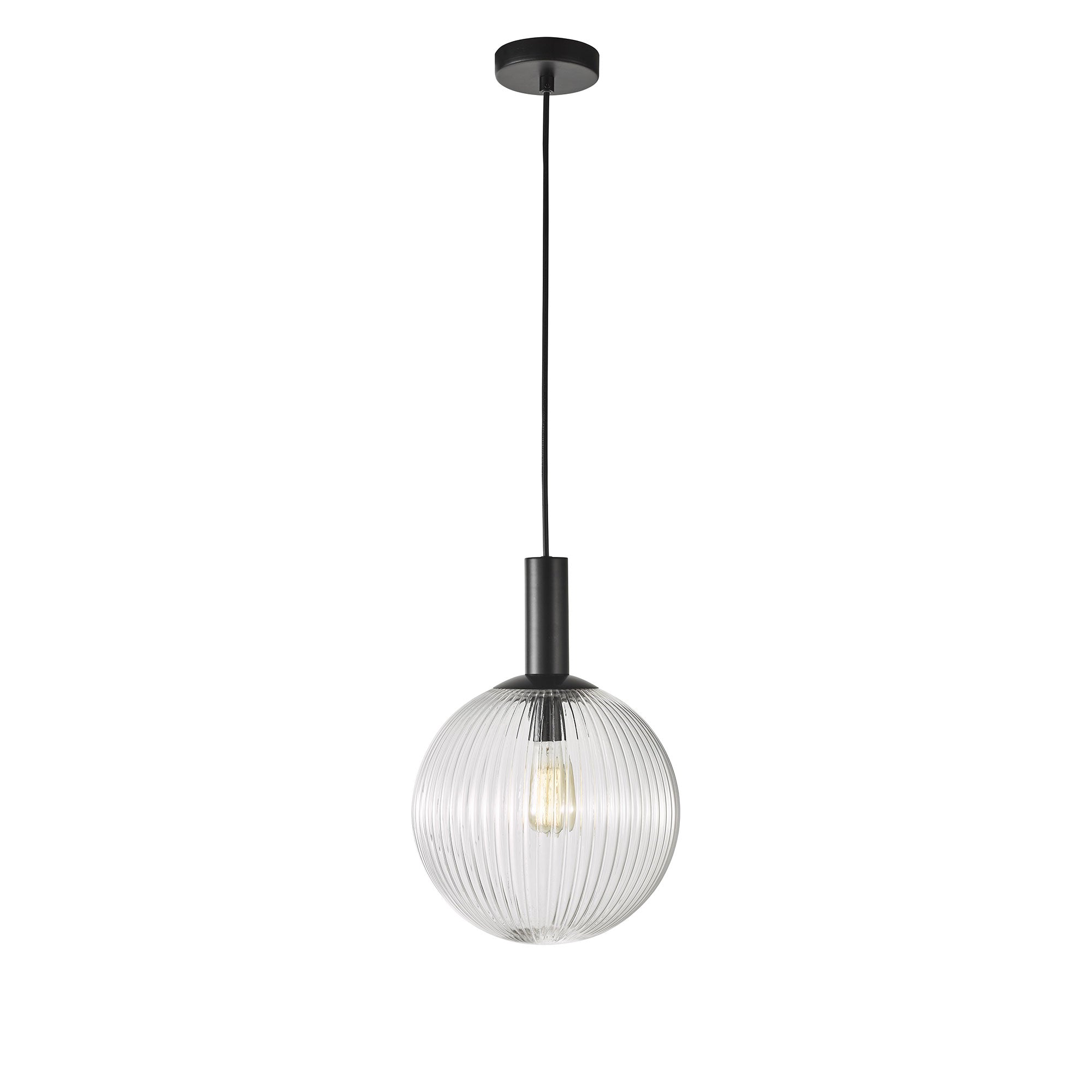 LEGARNO.25 Single Clear Glass Pendant Oriel Lighting