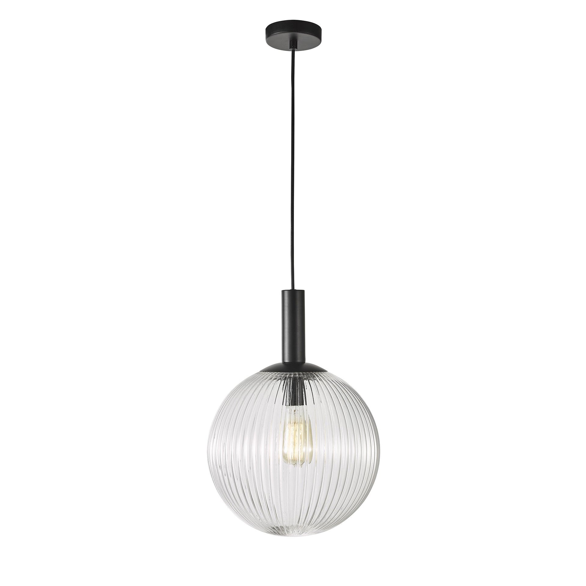 LEGARNO.30 Single Clear Glass Pendant Oriel Lighting