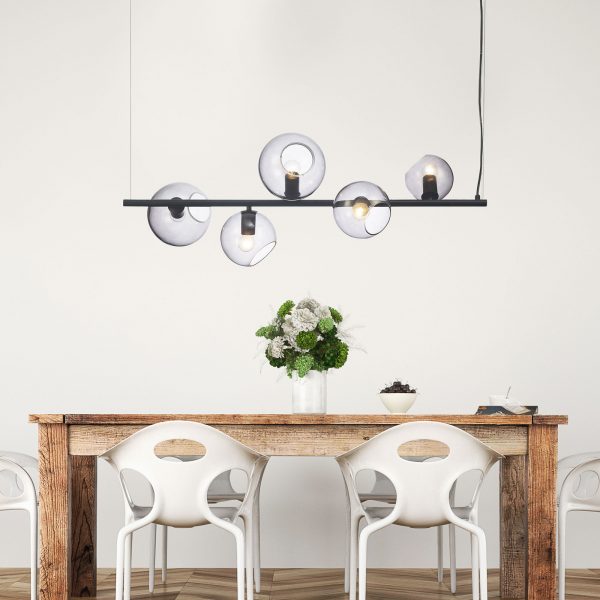 SINUS 120cm Designer Satellite Suspended Pendant Oriel Lighting