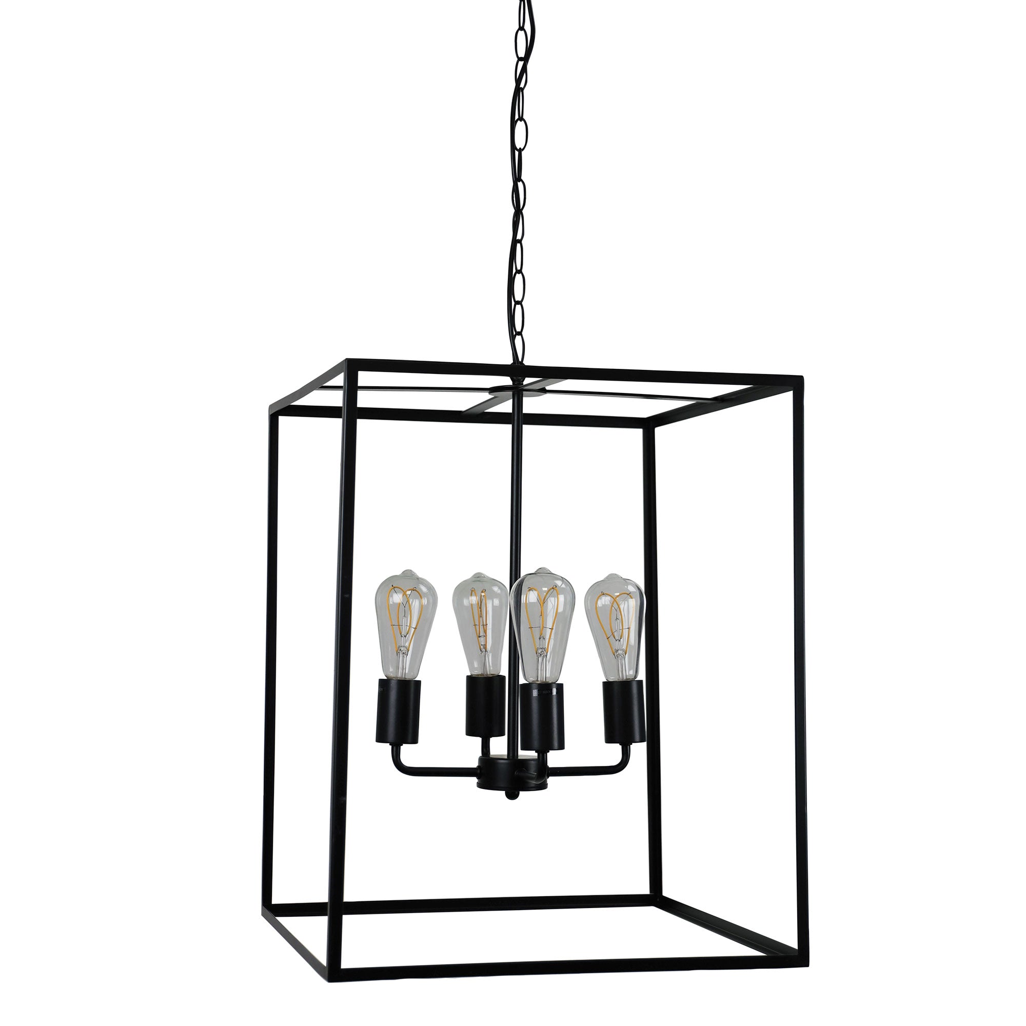 HAMPTON 4 Light Classic Metal Pendant Oriel Lighting
