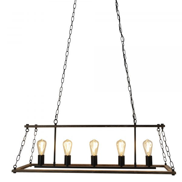 ISLAND 5 LIGHT PENDANT Oriel Lighting