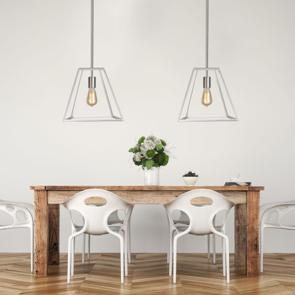 SOUTHPORT.30 Single Urban Retro 30cm Pendant Oriel Lighting