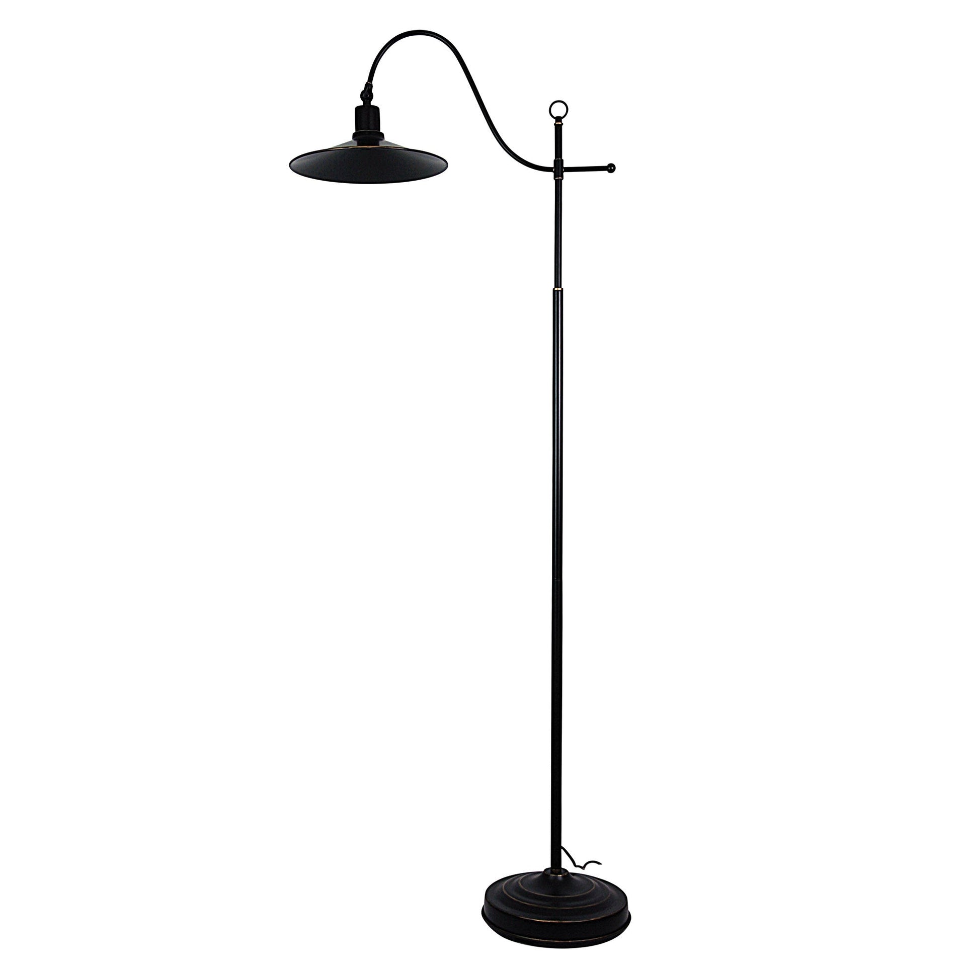 BOSTON FLOOR LAMP Retro Industrial Floor Lamp Oriel Lighting
