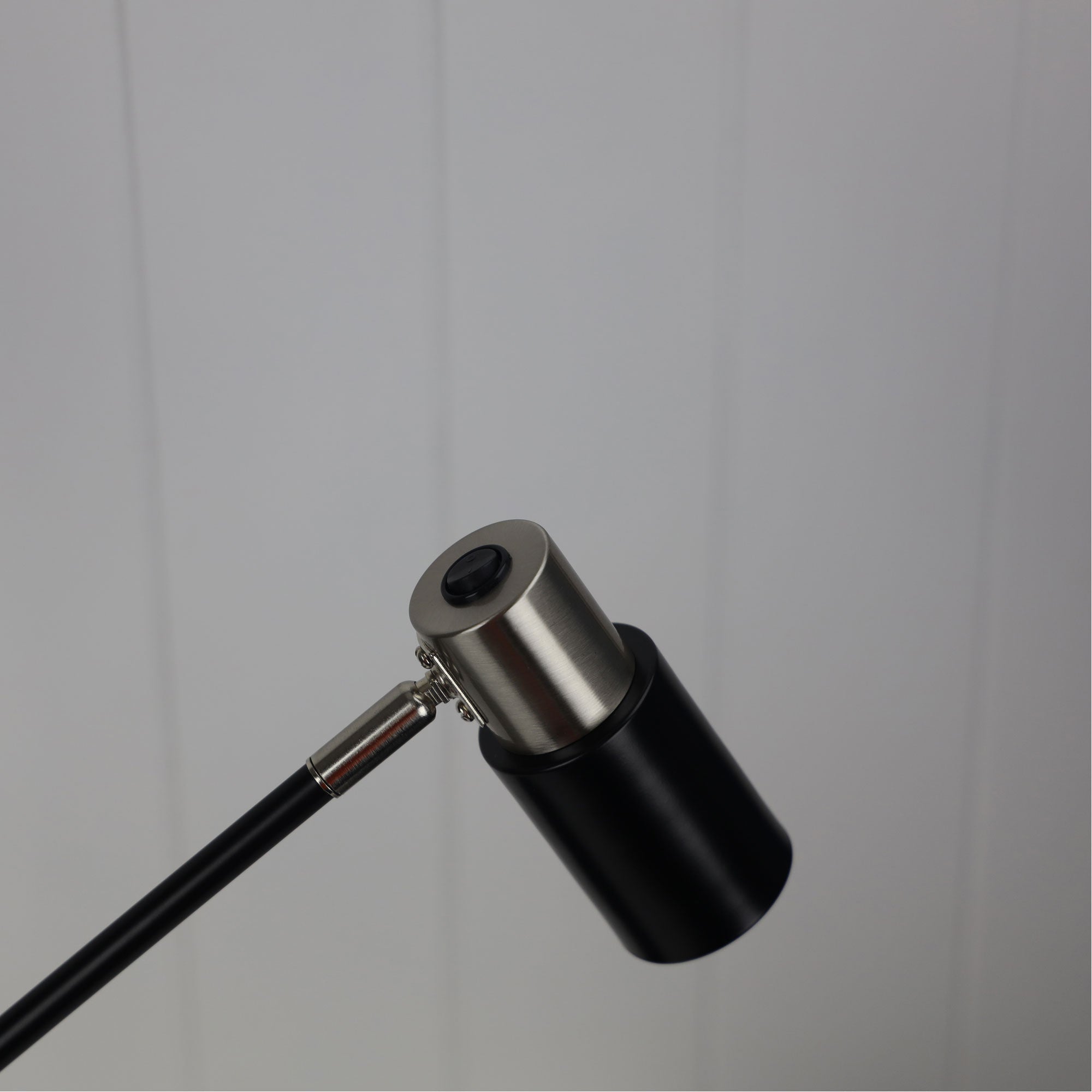 CHARLIE LED GU10 Desk Lamp Brushed Chrome Oriel Lighting