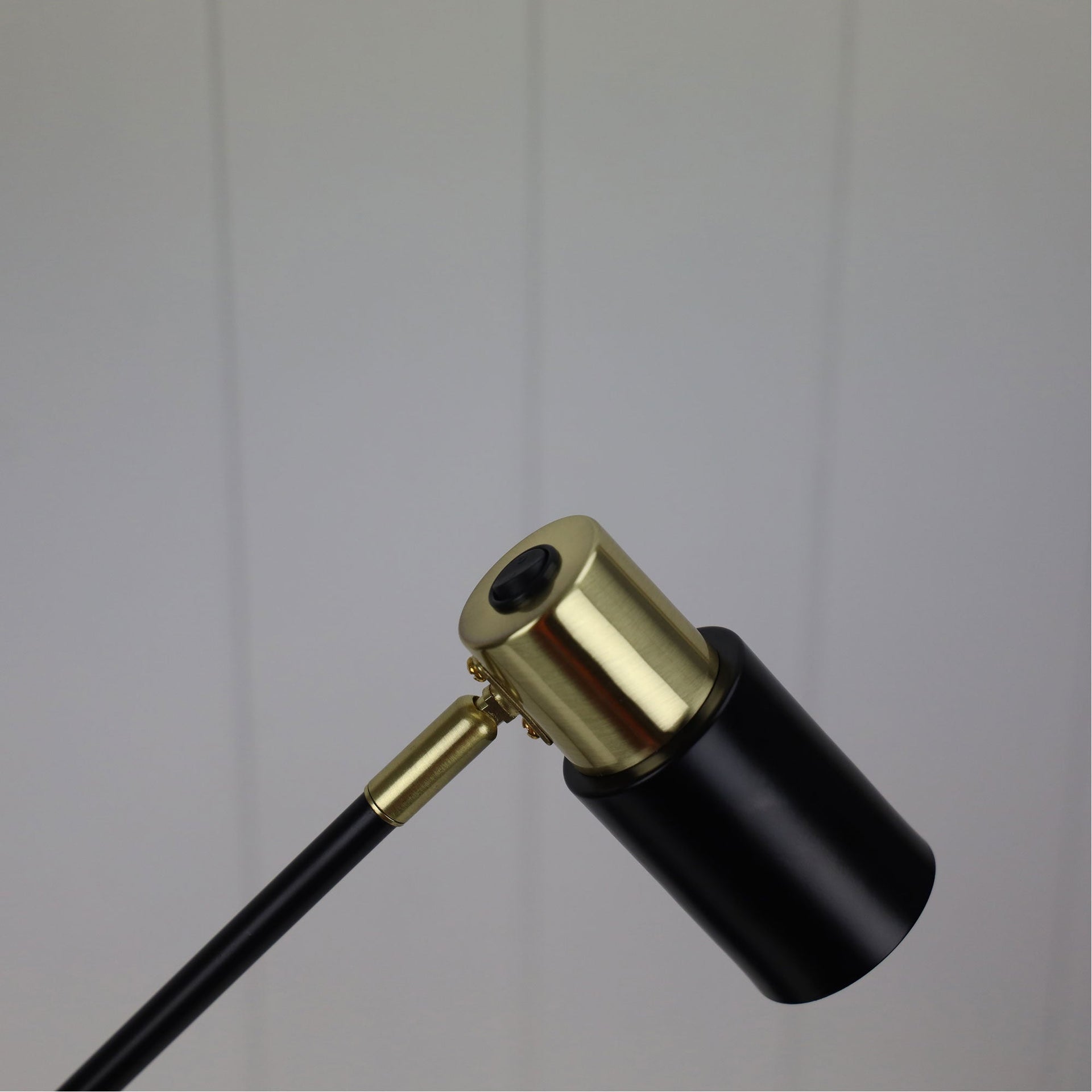 CHARLIE LED GU10 Desk Lamp Satin Brass Oriel Lighting