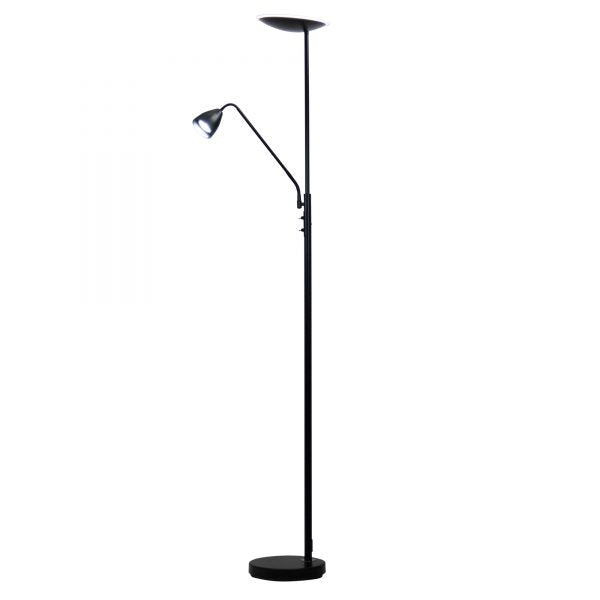 UP2 Mother and Child LED Floor Lamp Black Oriel Lighting