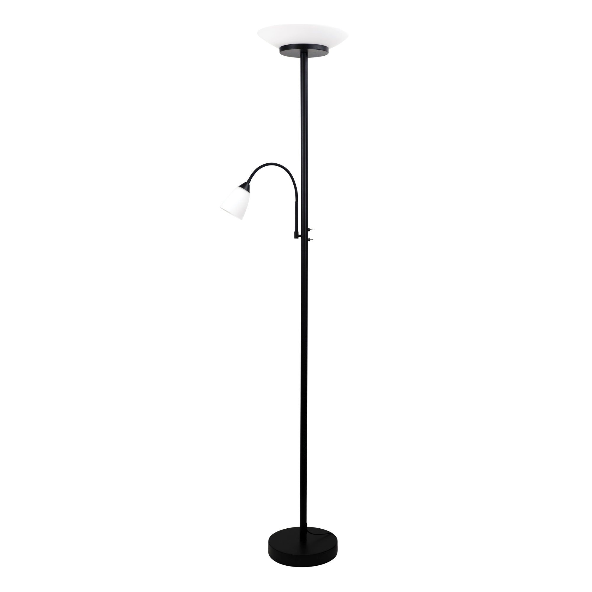 SIENA Mother and Child LED Floor Lamp Black Oriel Lighting