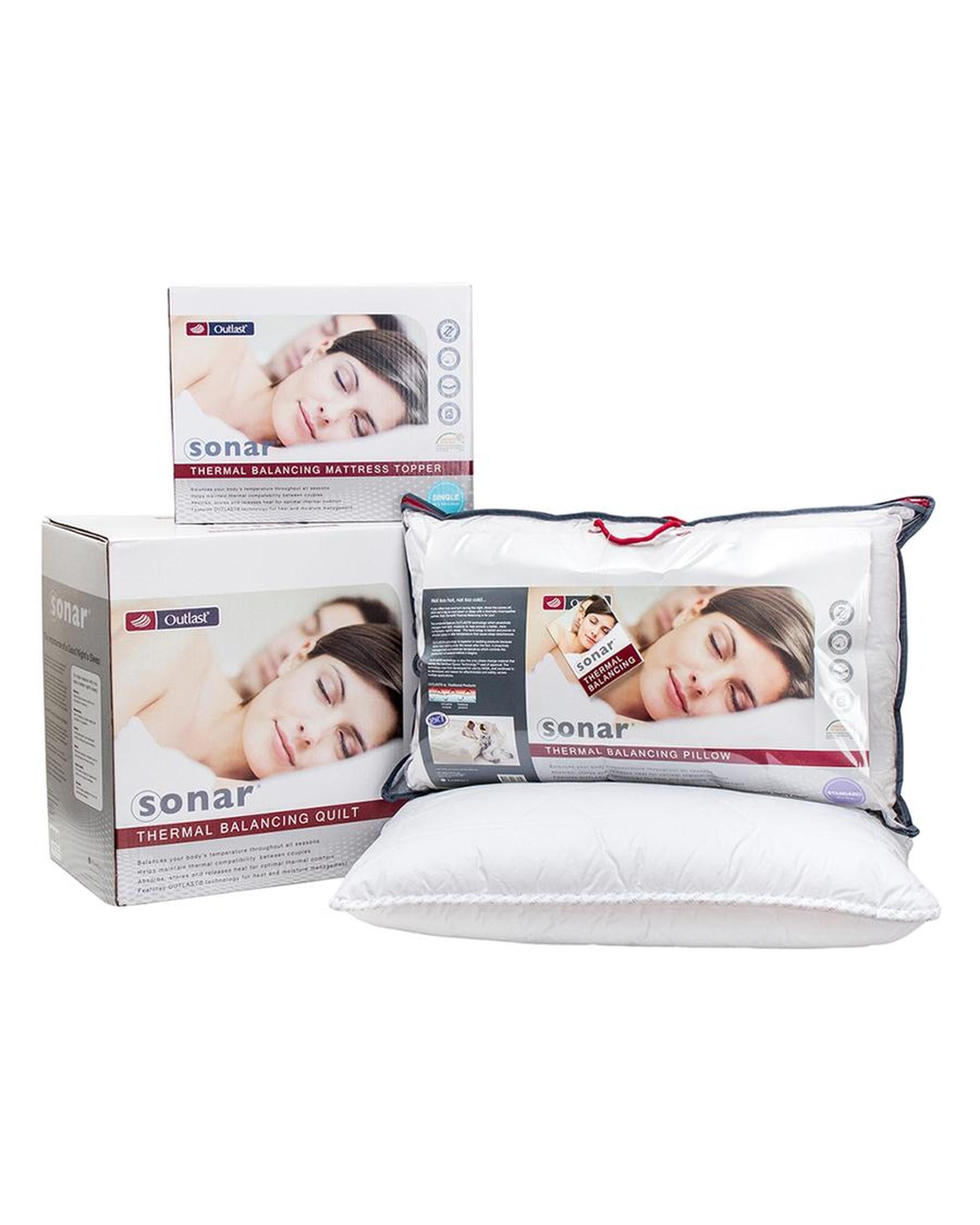 Sonar Thermal Balancing Mattress Topper Sonar Bedding