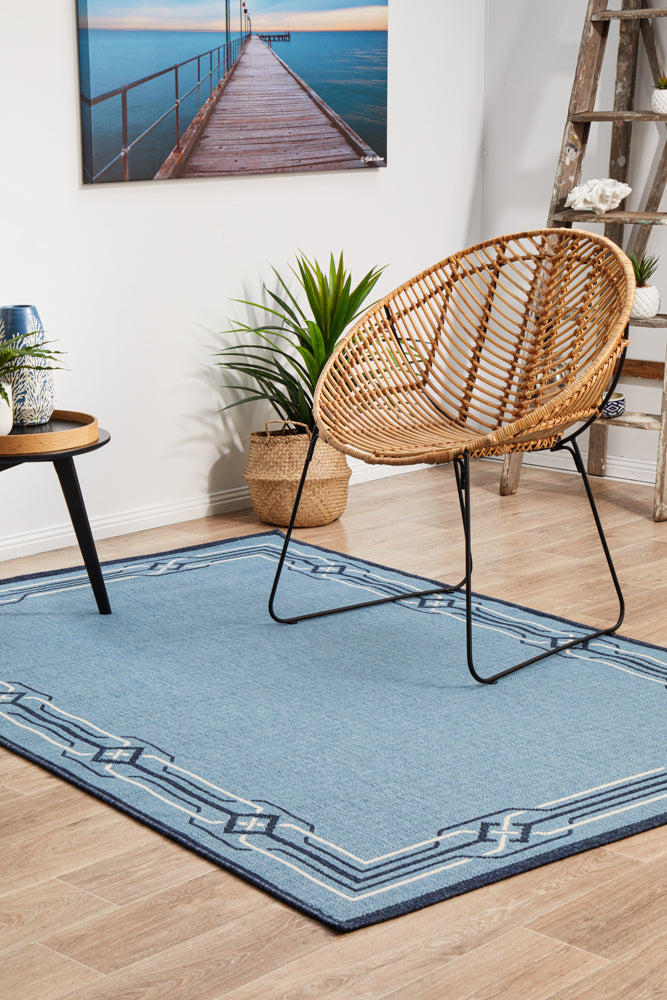 Seaside 6666 Blue Rug RUG CULTURE