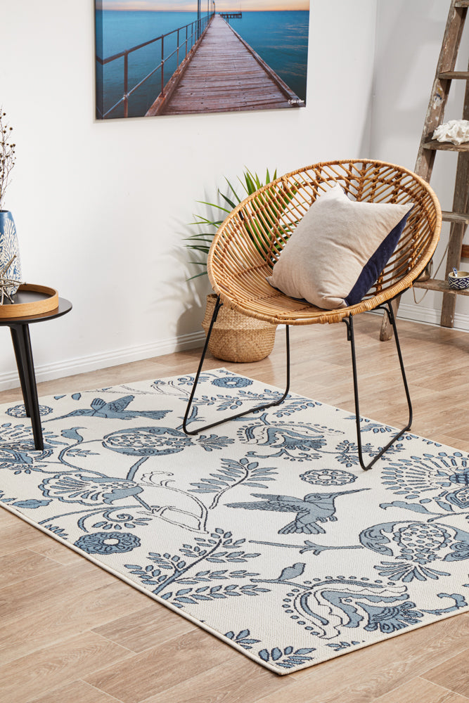 Seaside 7777 White Rug RUG CULTURE