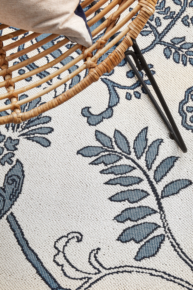 Seaside 7777 White Rug RUG CULTURE