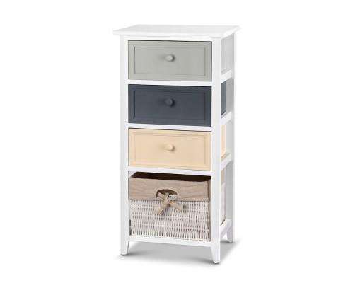 Bedroom Storage Cabinet - White Artiss