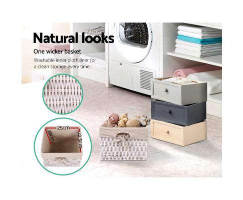 Bedroom Storage Cabinet - White Artiss