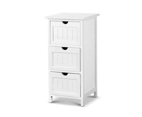 Bedside Table - White Artiss