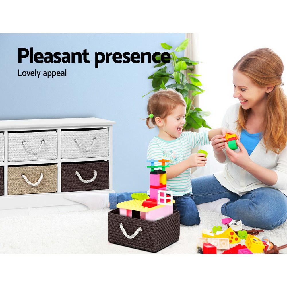 Storage Bench Shoe Organiser 6 Drawers Chest Cabinet Rack Box Shelf Stool Artiss