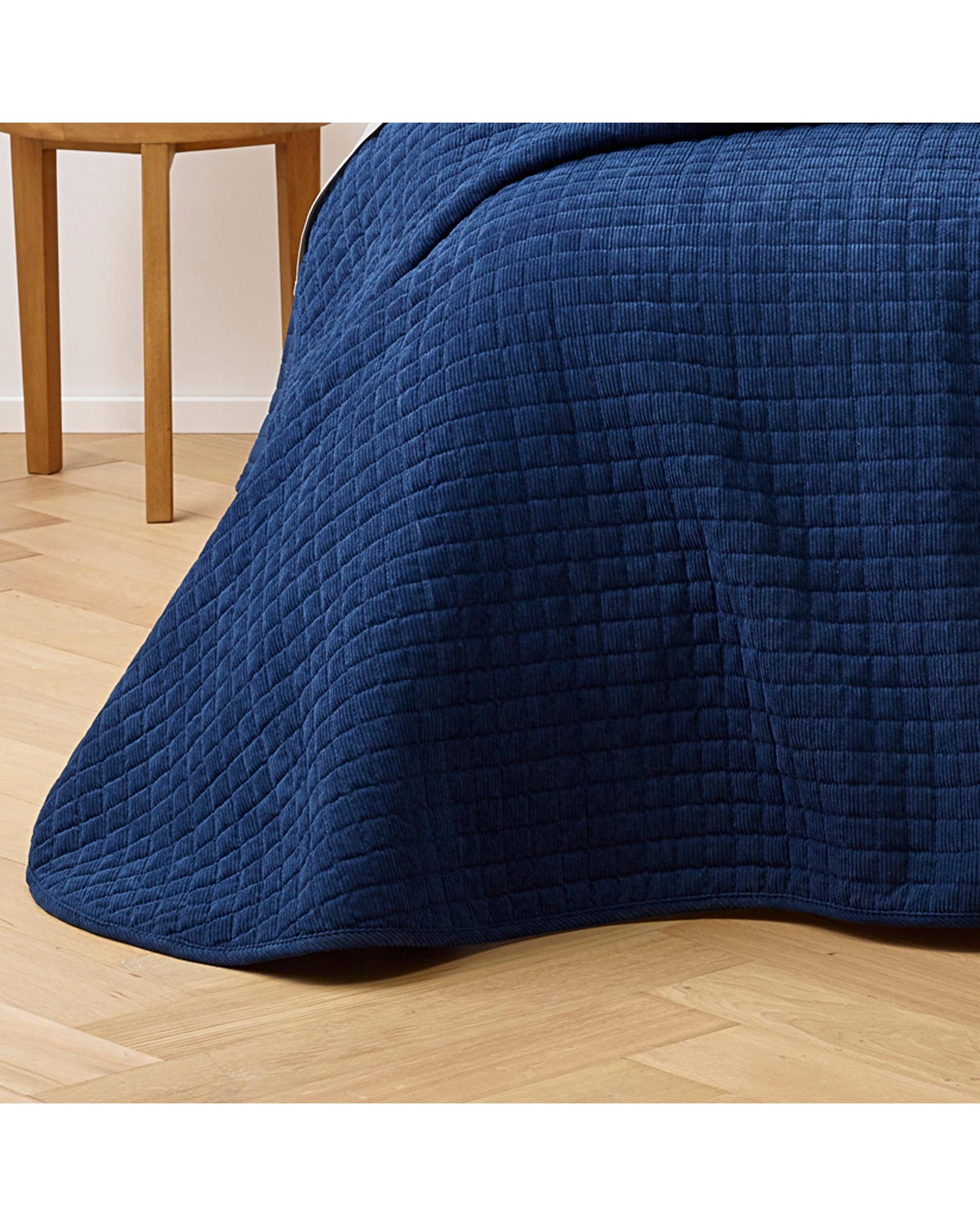 Bianca Bedding TURIN COVERLET SET INDIGO Bianca Bedding