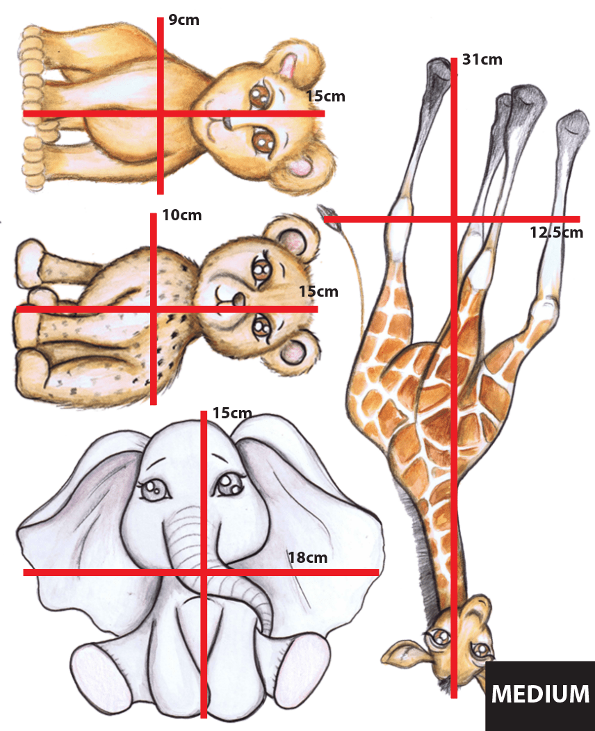 Serengeti Safari Polka Art Prints
