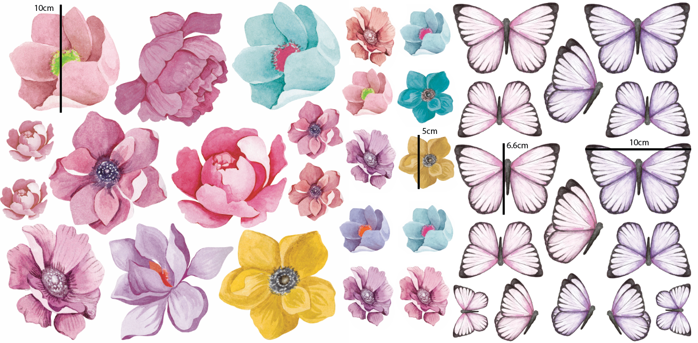 Garden Party Polka Art Prints