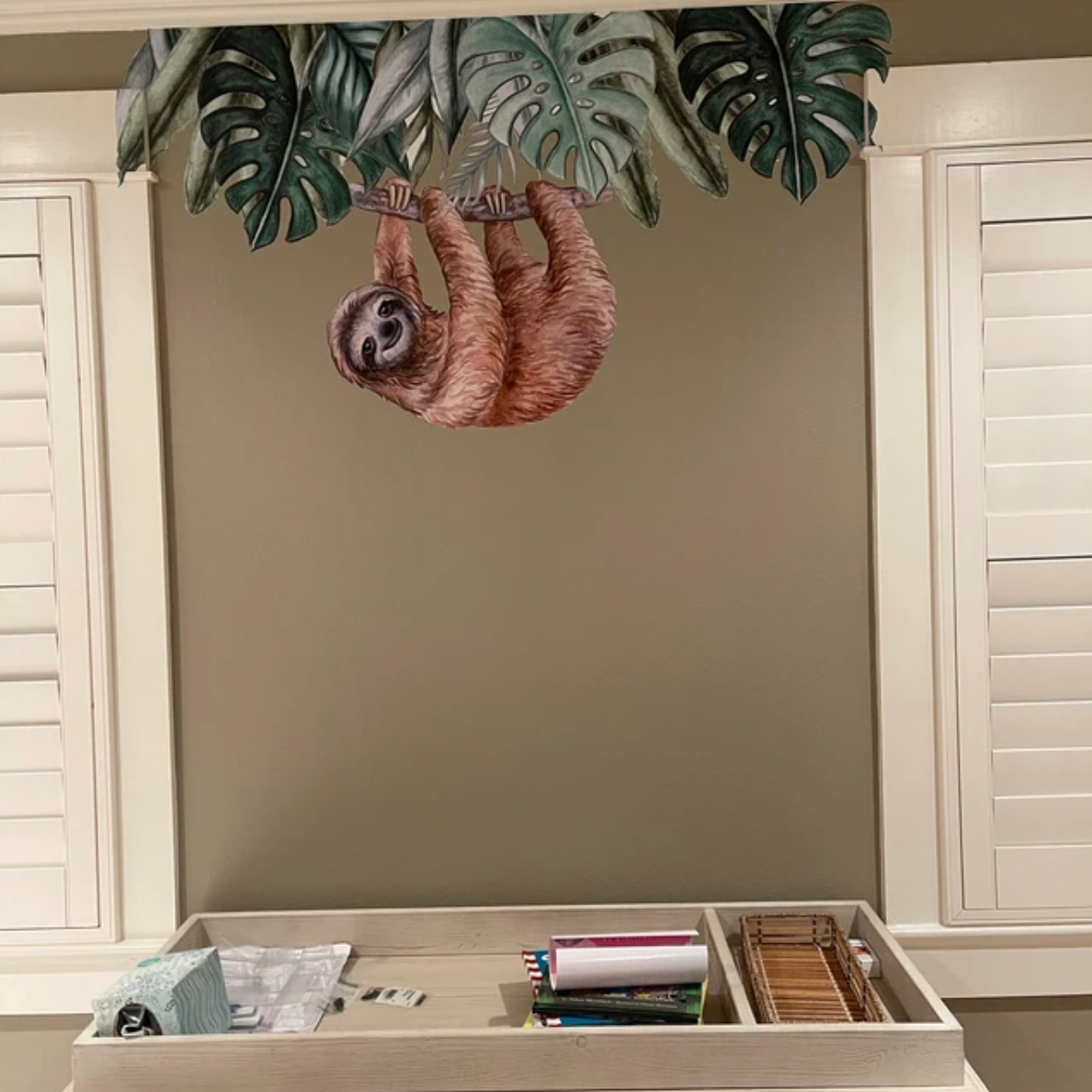 Jungle Leaves Wall Decals 