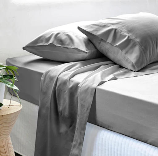 Got To Be Cotton Sateen Sheet Set - Silver Got To Be Cotton