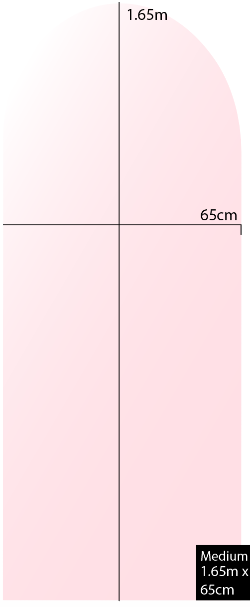 Pastel Arch Wall Decals