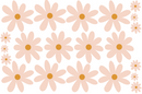 Simple Daisy's Polka Art Prints