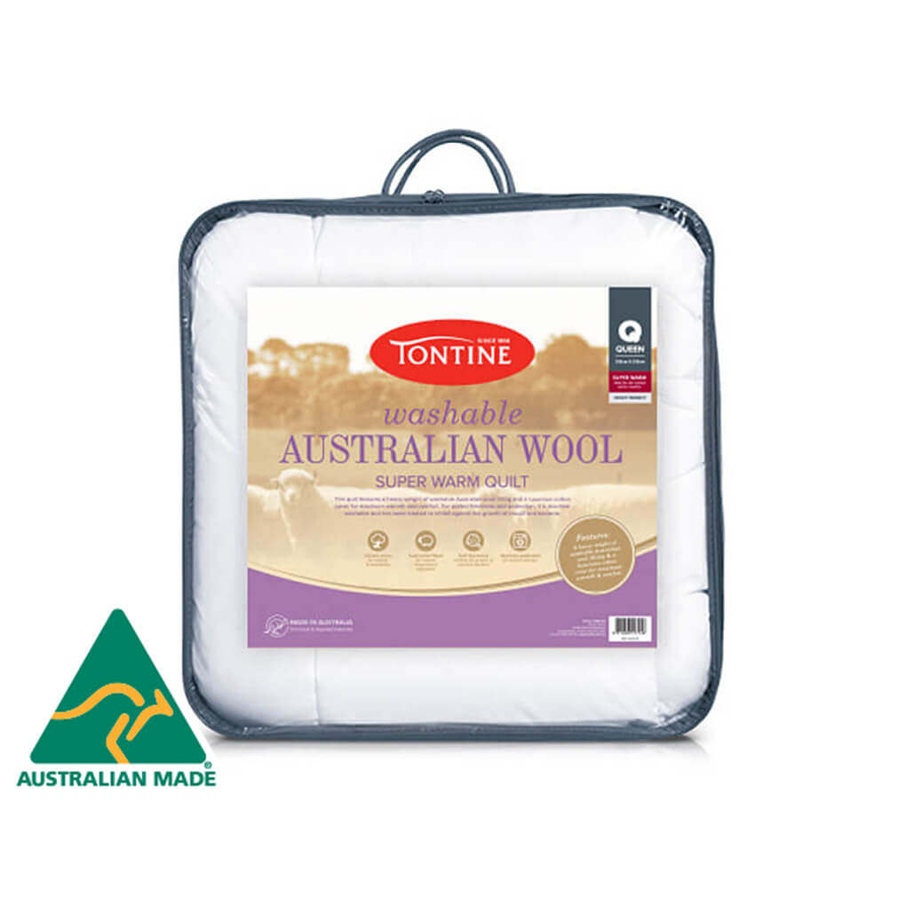 Tontine Washable Australian Wool Quilt - Super Warm Tontine
