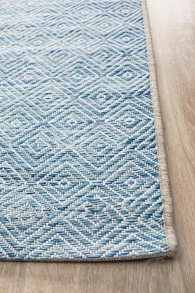 Rug Culture Terrace 5500 Blue Runner Rug Rug Culture