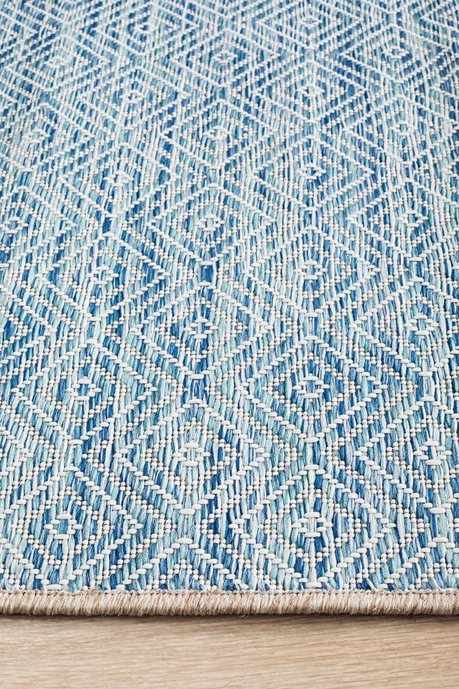 Rug Culture Terrace 5500 Blue Runner Rug Rug Culture
