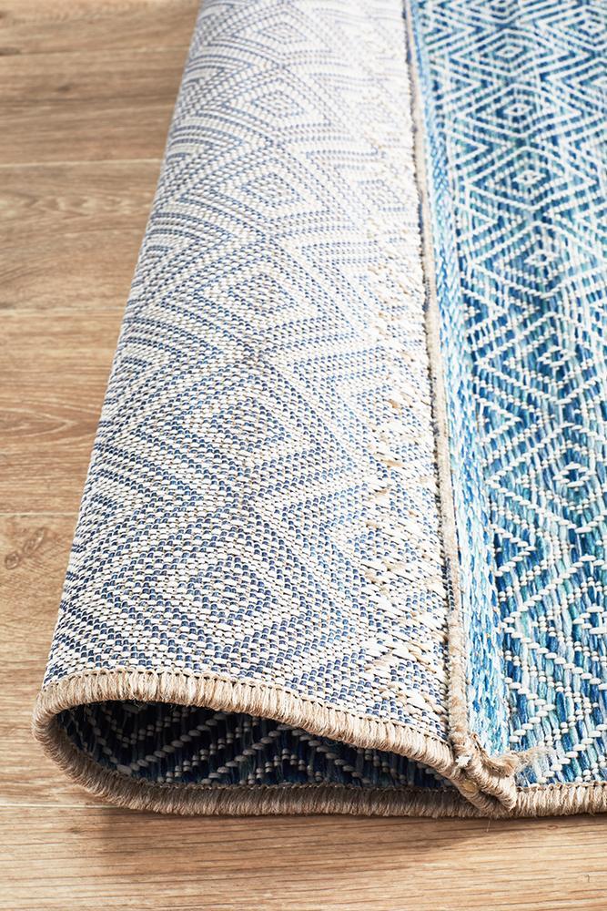 Rug Culture Terrace 5500 Blue Runner Rug Rug Culture