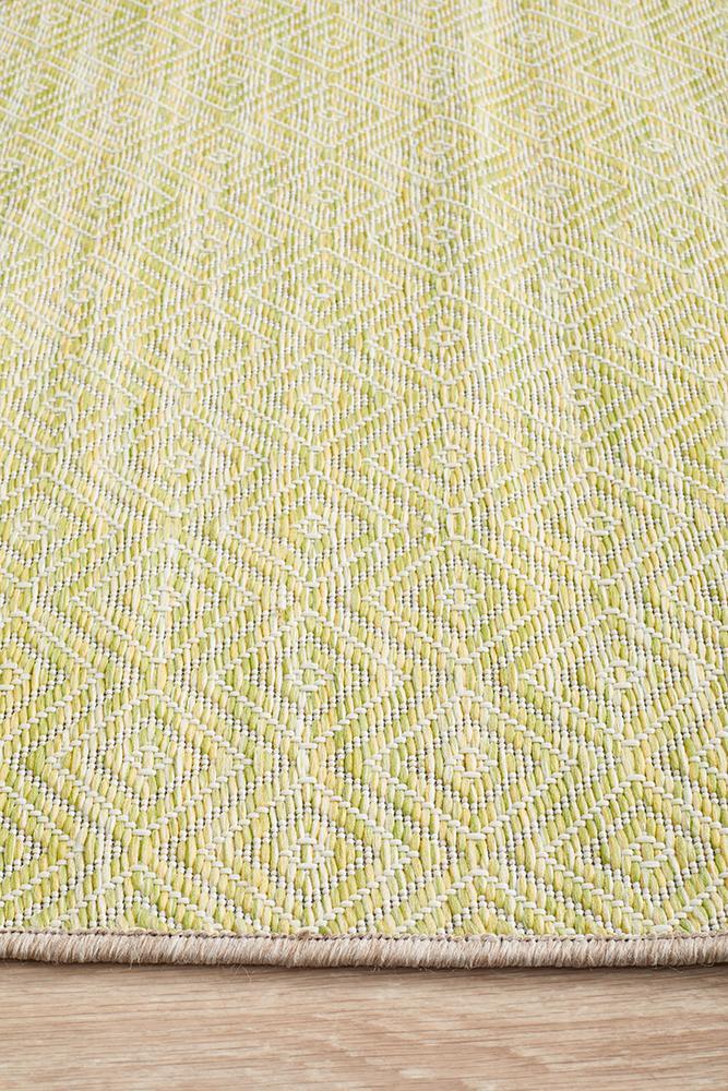 Rug Culture Terrace 5500 Green Runner Rug Rug Culture