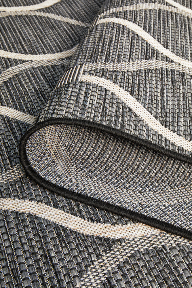Rug Culture Terrace 5501 Black Rug Culture