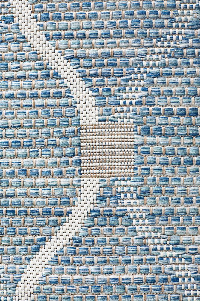 Rug Culture Terrace 5501 Blue Runner Rug Rug Culture