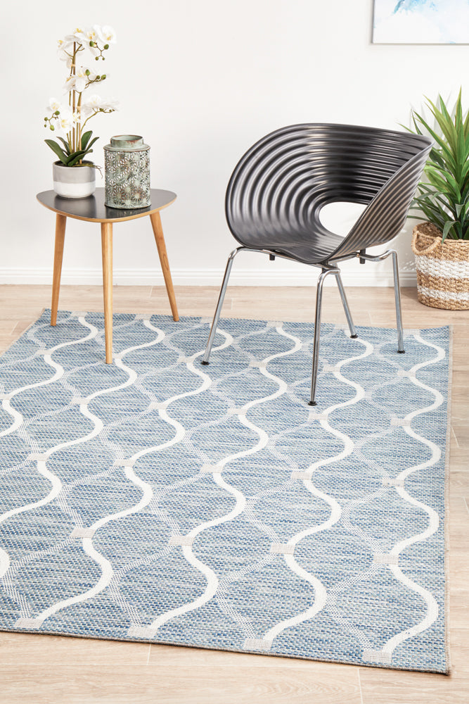 Rug Culture Terrace 5501 Blue Rug Culture