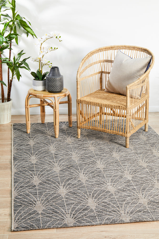 Rug Culture Terrace 5502 Black Rug Culture