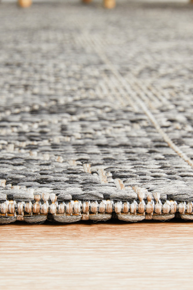 Rug Culture Terrace 5502 Black Rug Culture