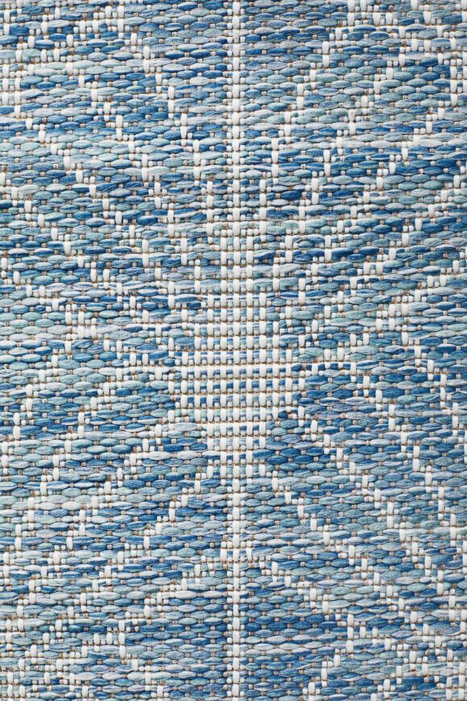 Rug Culture Terrace 5502 Blue Runner Rug Rug Culture
