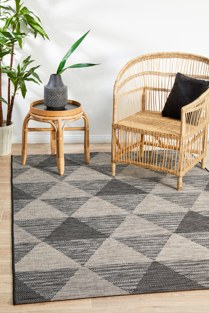 Rug Culture Terrace 5503 Black Rug Culture