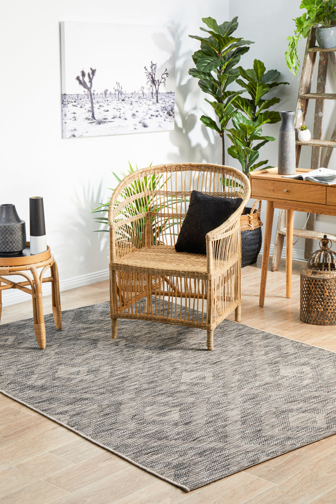 Rug Culture Terrace 5504 Black Rug Culture