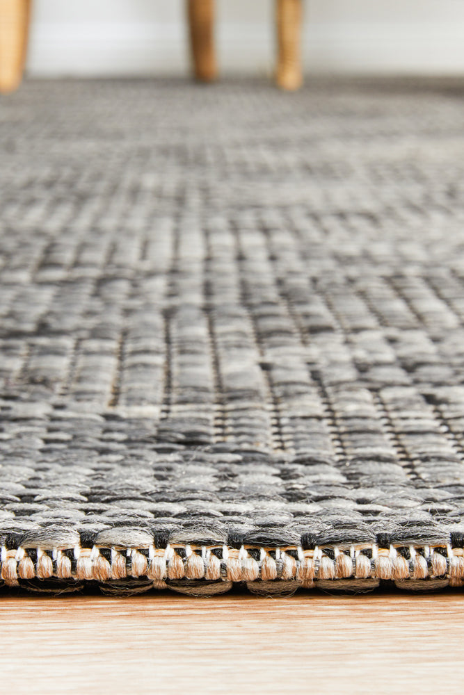 Rug Culture Terrace 5504 Black Rug Culture