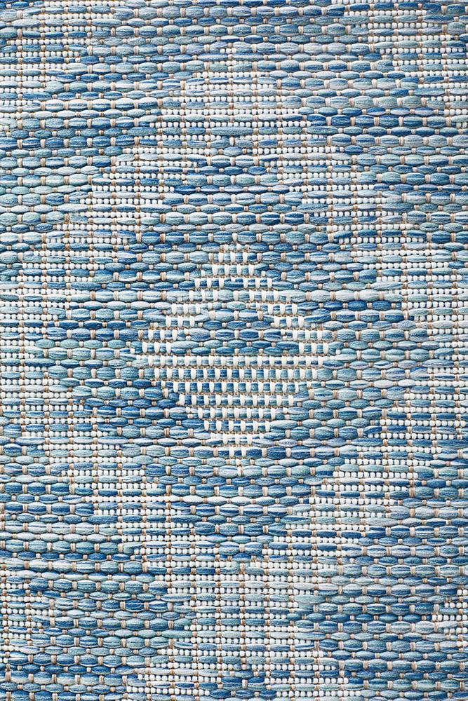 Rug Culture Terrace 5504 Blue Runner Rug Rug Culture