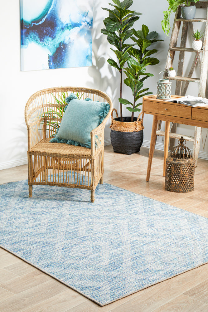 Rug Culture Terrace 5504 Blue Rug Culture