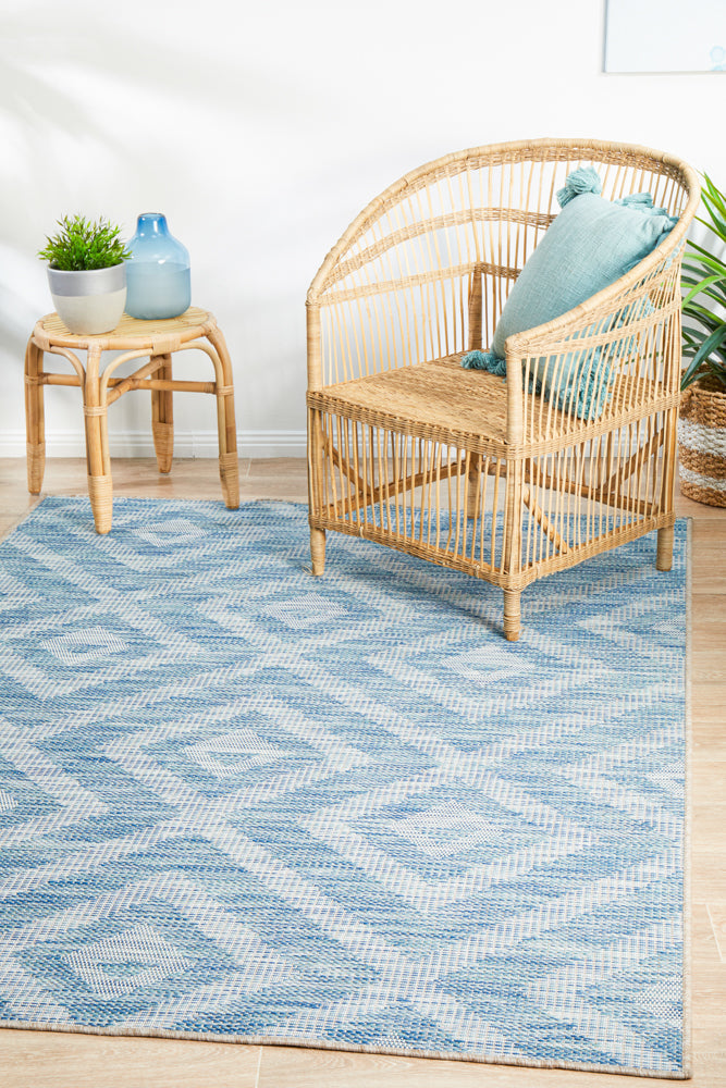 Rug Culture Terrace 5504 Blue Rug Culture
