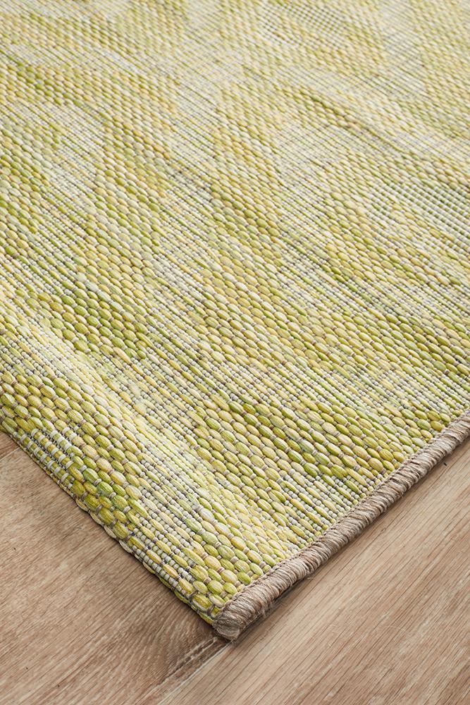 Rug Culture Terrace 5504 Green Runner Rug Rug Culture