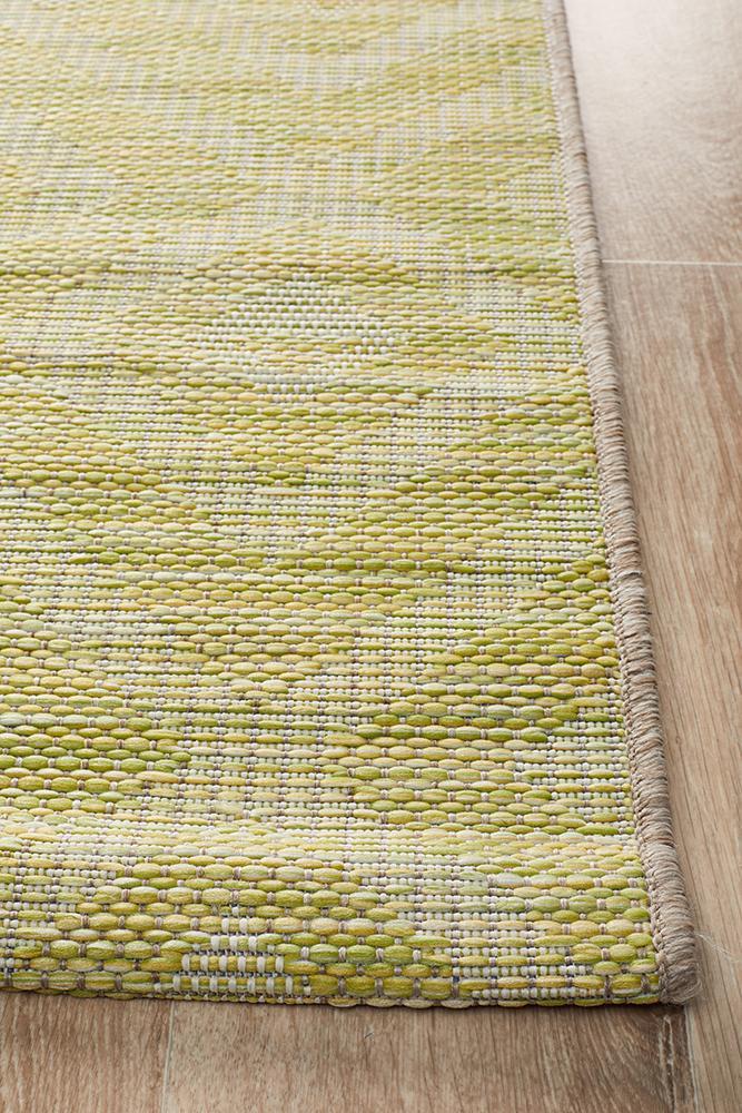 Rug Culture Terrace 5504 Green Runner Rug Rug Culture