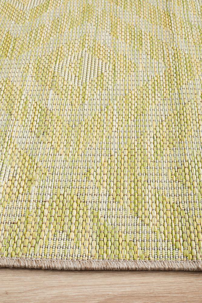 Rug Culture Terrace 5504 Green Runner Rug Rug Culture