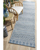 Rug Culture Terrace 5505 Blue Runner Rug Rug Culture
