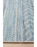 Rug Culture Terrace 5505 Blue Runner Rug Rug Culture