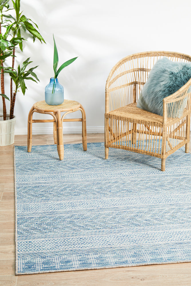 Rug Culture Terrace 5505 Blue Rug Culture