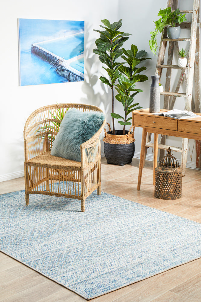 Rug Culture Terrace 5505 Blue Rug Culture